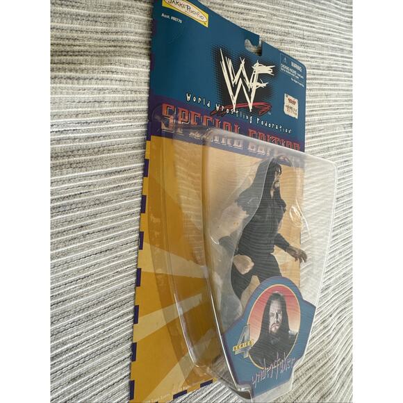 WWF Special Edition Series 4 MOC Undertaker Wrestling Action Figure JAKKS WWE - Picture 2 of 8